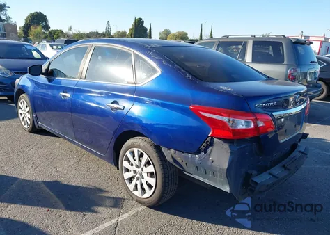 2017 Nissan Sentra S from USA, damaged, VIN 3N1AB7AP5HY241818